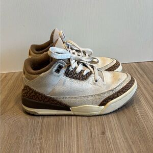 Nike Air Jordan 3 III Retro Palomino Brown White DM0966-102 Youth Shoes Size 2.5